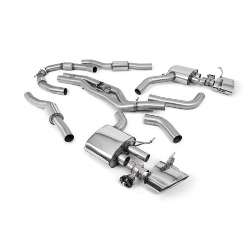 Milltek Valved Catback Exhaust System - Resonated